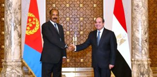 Egypt, Eritrea leaders