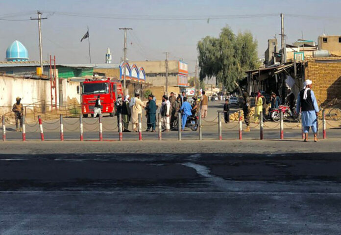 Kandahar mosque explosions