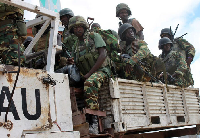 AU troops in Somalia