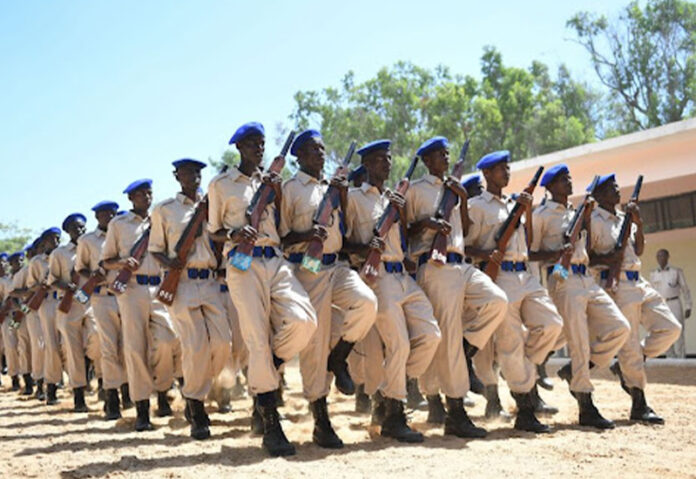 Somali police