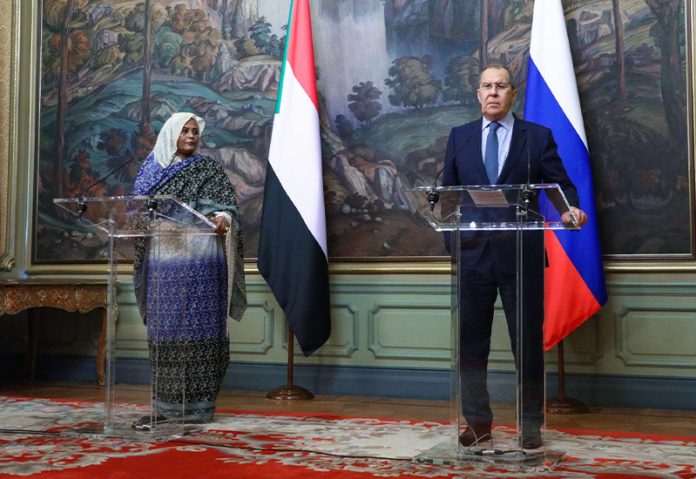 Sudan Russia foreign ministers